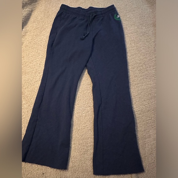 PINK Victoria's Secret Pants - Navy PINK brand Large wide leg sweatpants